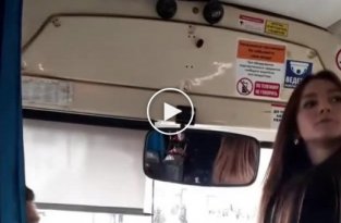 Водитель автобуса из-за незнания русского языка накричал на пассажиров