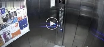 Выломал панель с кнопками, плевался и выбил двери парень из Новосибирска победил лифт