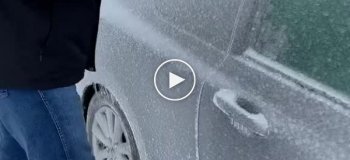Машина в ледяной глазури