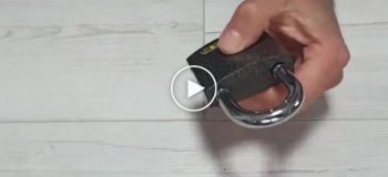 Как открыть навесной замок без ключа