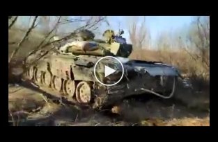 Бойцы ВСУ приняли на учет целый танк Т-72