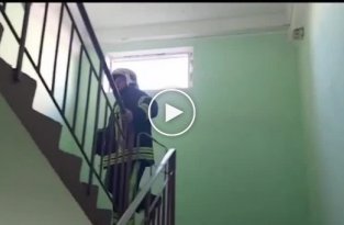 Видео с места происшествия в Святошинском районе столицы