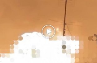 Пишут и публикуют видео об интенсивных обстрелах в Киевской области