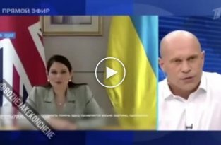 Кива по российскому ТВ рассказывает о том, что британская разведка сидит в Киеве