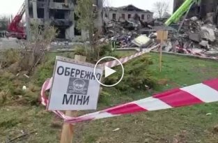 В Бородянку на помощь спасателям прибыли 60 добровольцев из Киева