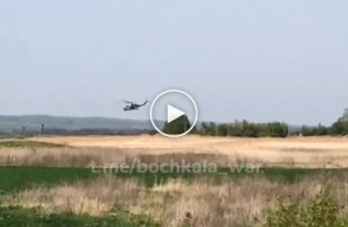 Украинские ударные вертолеты ми-24 нанесли сегодня удар на изюмском направлении
