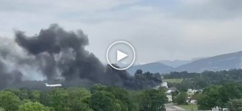 Возле взлетно-посадочной полосы аэропорта Женевы вспыхнул пожар, самолеты не могут ни взлететь, ни приземлиться