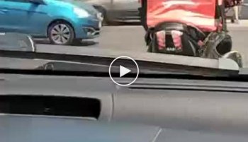 Неожиданная авария на дороге в Мексике