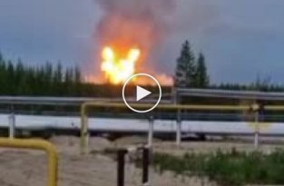 В ЯНАО горит крупнейшее в россии газовое месторождение