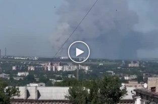 Луганская область, еще один орочий склад боеприпасов вышел из чата