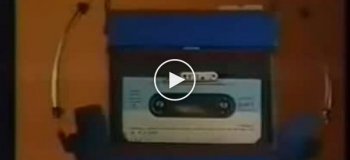 Реклама кассетного магнитофона из 80-х