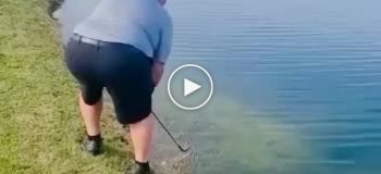 Так вот зачем нужно озеро на гольф кортах