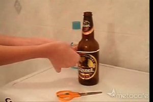 Как разрезать бутылку