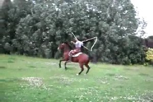 Скакалка для лошади