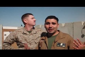 Смонтированный ролик из Афганистана