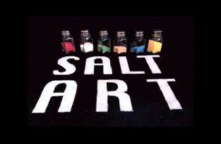 Как покрасить соль